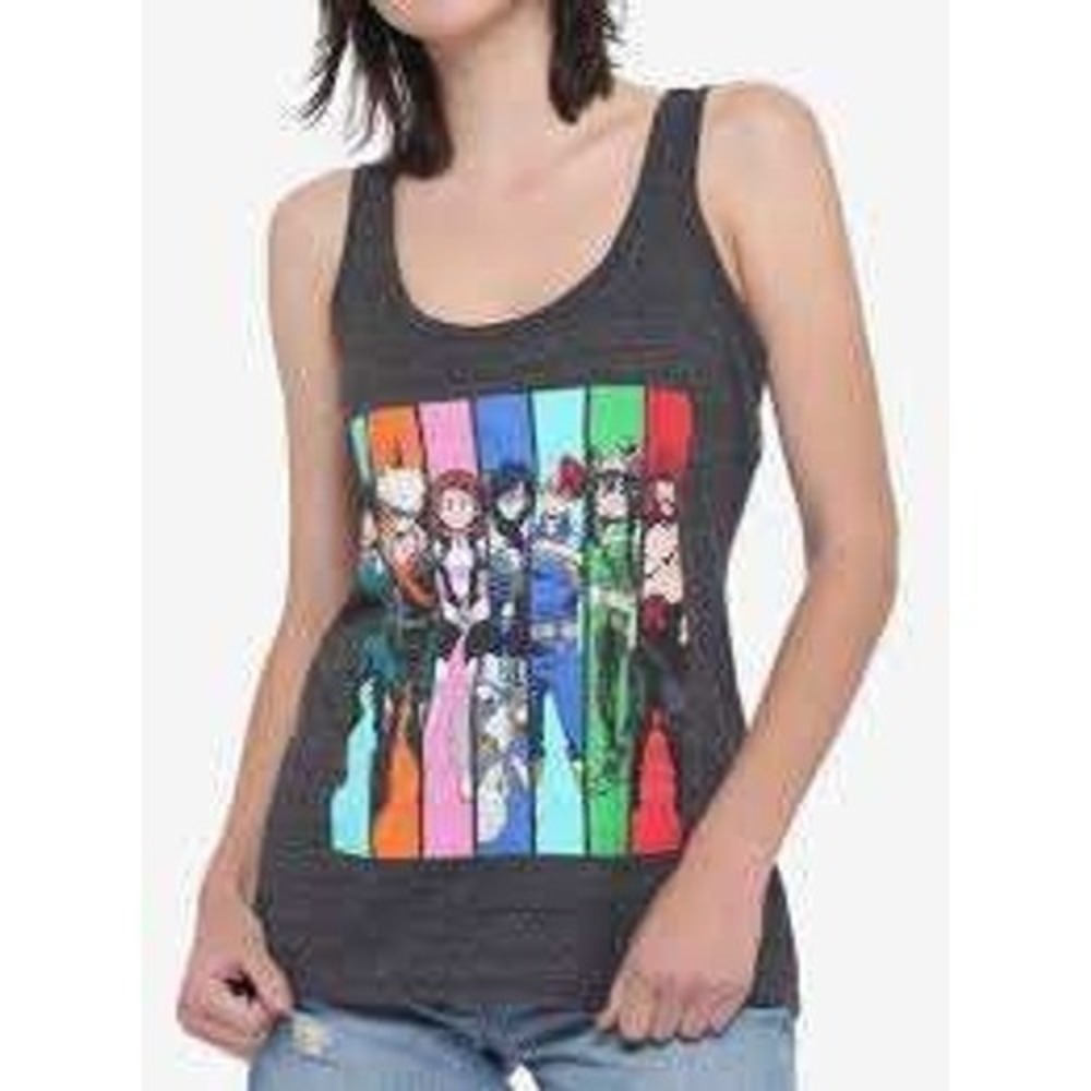 My Hero Academia Group Panel Tank Top